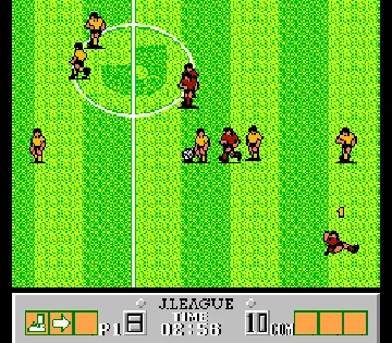 J.League Fighting Soccer - The King of Ace Strikers (Japan) screen shot game playing